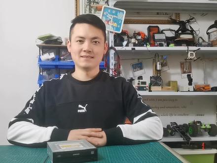 闲置电脑光驱简单操作,秒变家用CD机! #科技 #电子爱好者 #改装 #CD机
