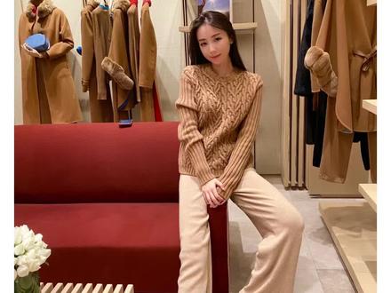 8w一件的毛衣长什么样?低调的奢华loro piana骆马毛 #穿搭 #购物分享 #loro