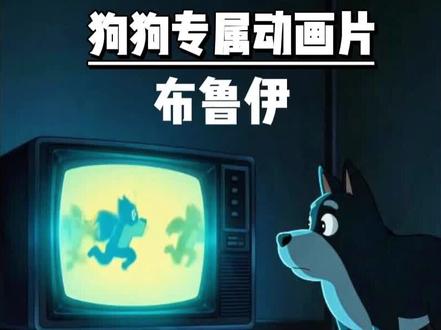 居然有给狗狗看的动画片,赶紧给你家狗狗看看啥反应#养狗经验分享 #狗狗动画片#科学养狗#布鲁伊#狗狗日常