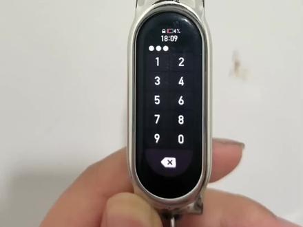 #小米手环 手环突然一直在输入密码,这什么鬼啊