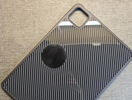 小米pad7spro,客户自寄碳纤维纹理亚克力材质的平板壳👏👏#小米pad7spro平板 #平板散热壳 #手工制作