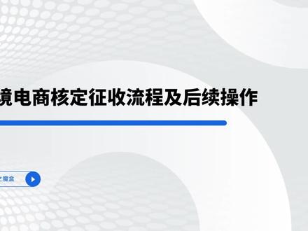 亚马逊大卖核定征收?小卖无票暂估?#跨境电商 #亚马逊 #出口报关 #汇算清缴