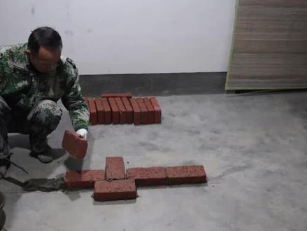 12丁字墙出12乘24砖跺,单砖墙创新砌法,节省砖块,墙体更加稳固#砌砖 #砌墙 #农民工 #瓦工