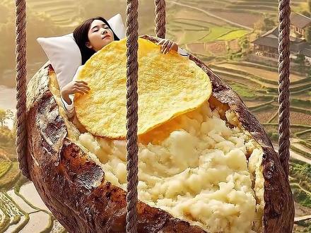 领取你的12星座蔬菜主题专属乡野过夜床 #解压 #抽象 #ai口音 #ai床#雷霆床