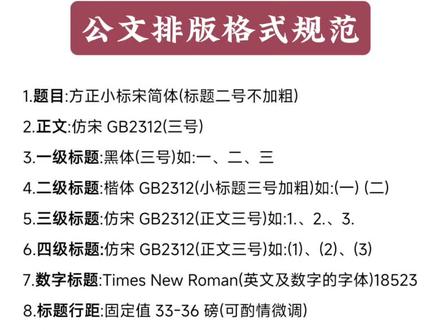 公文排版格式规范#职场#体制内#公文写作#写作技巧
