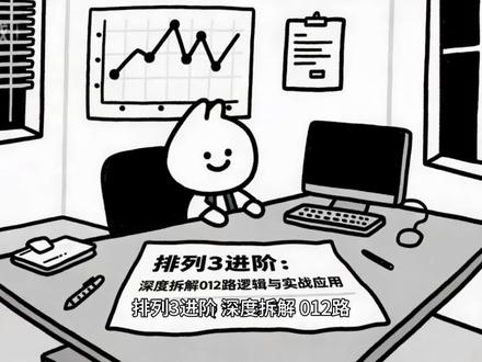 排列3进阶:深度拆解“012路”逻辑与实战应用 一、 基础三要素:和值、和尾与跨度
二、 核心逻辑:012路的分类哲学
三、 理论支撑:大数定律与离散现象
四、 实战场景:组选与复式的应用#体彩 #排列3 #公益 #干货分享 #012路