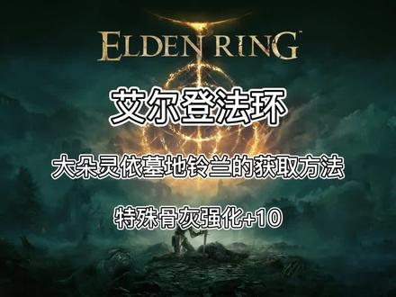 #艾尔登法环 #老头环 2分钟教你获取4颗大朵灵依墓地铃兰