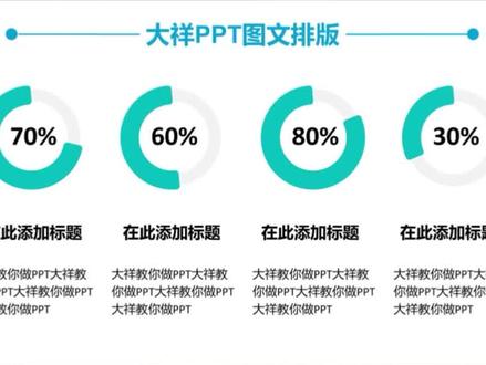数据呈现技巧,让你的重点更清晰明了!#PPT #数据可视化 #ppt教学