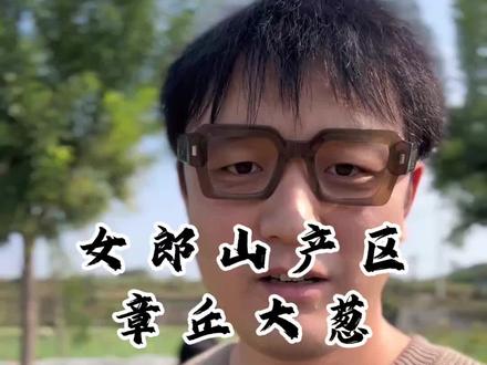 这是跟俺娘第二次来章丘大葱的核心产区 #章丘大葱 #大葱