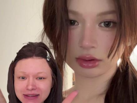 水光肌驾到!韩妆怎么又火了…#韩妆 #妆教 #发疯日常