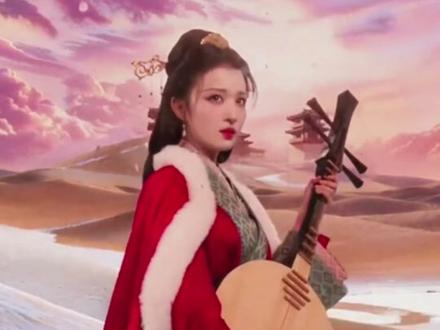 春晚上一古一今,成了今夜最动人的美学双璧#王楚然 #白鹿 #田曦薇 #春晚