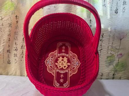 好看又实用的元宝篮#手工作品分享 #创作者中心 #创作灵感 #我的手工作品分享给大家 #藤条编织