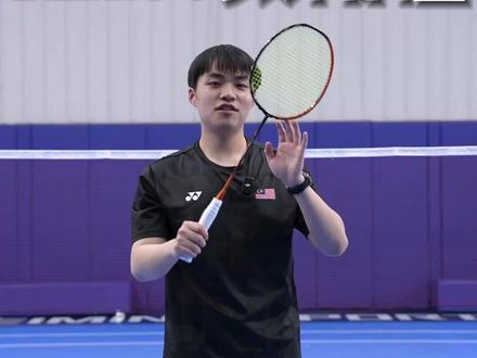 桃田贤斗巅峰战拍,AX99太阳橙,真好打!#羽毛球 #羽毛球拍 #桃田贤斗 #AX99 #ax99太阳橙