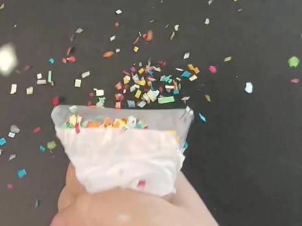 #手工 #一起做手工 来做好玩的彩色小礼花