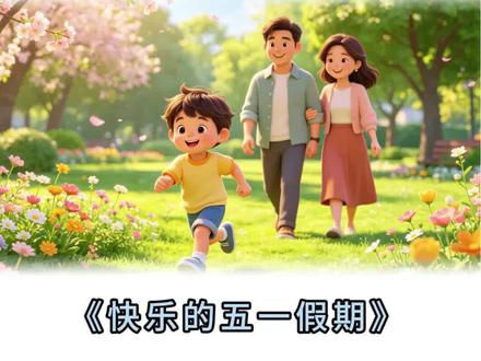 【第252篇】看图写话练一练《快乐的五一假期》欢迎家长在评论区练习哦#一年级语文看图写话 #创作者中心 #创作灵感 #小学语文#五一劳动节