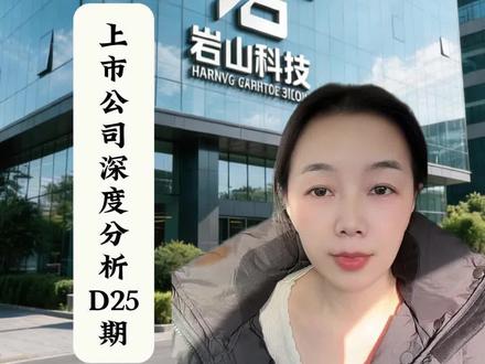 挑战深度分析100家上市公司|第25期,岩山科技 #知识分享 #股民 #岩山科技 #干货分享 #经济