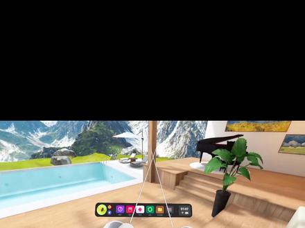 当你们的低端#vr 还在拿着两个大鸡腿当手柄的时候,#pico4 已经开始手势识别了。这才是真正的想干什么就干什么#zyber #如果我有一台pico4