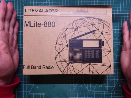 更像收音机的孔雀石:880开箱 #业余无线电 #收音机 #无线电 #孔雀石 #SDR