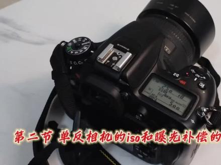 单反相机入门(二)曝光补偿和iso的运用讲解 #单反相机 #摄影摄像
