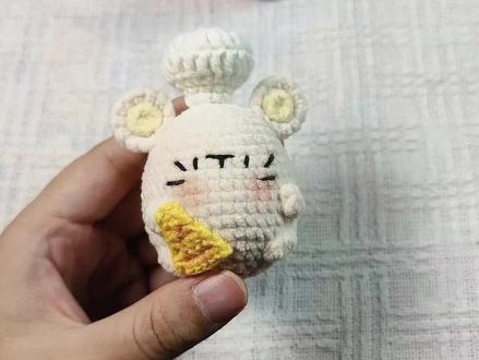小胖鼠视频教程②#钩织教程 #手工 #一学就会系列