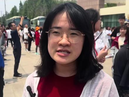2025年高考首日结束, 听听平度考生们对语文和数学考试的感受。#高考 #高考语文 #高考数学 #祝高考学子旗开得胜