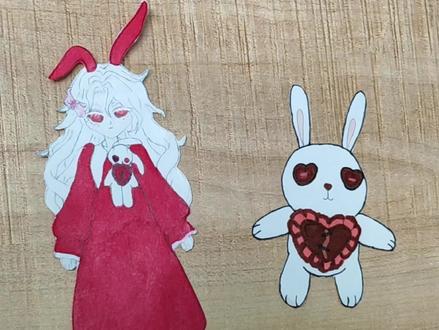 新追捕桃乐丝#桃乐丝手绘#新追捕桃乐丝#逃出惊魂夜#兔子玩偶