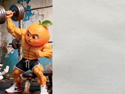 汪汪队和肌肉橙子#简笔画画 #每日一画#山海经神兽