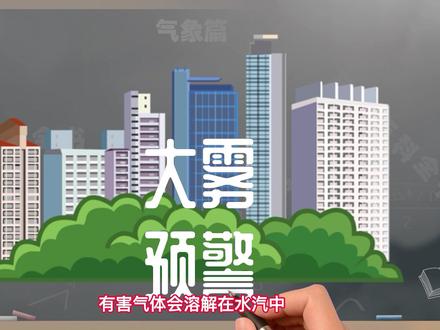 大雾预警信号分几个等级?分别用什么颜色表示?大雾防御措施#萌知计划 #涨知识 #大雾预警 @DOU+小助手 @抖音青少年 大雾天气空气质量差,不宜晨练