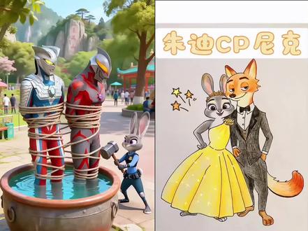 和 @欣欣老师教画画 一起 #合拍 赛罗哥哥是宇宙英雄,朱迪快放了他!#奥特曼 #奥特曼儿童动画片 #赛罗奥特曼