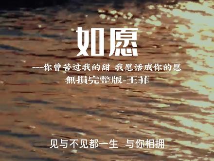 父母一辈为之奋斗的一幕幕,在子女一辈的时代得以实现,这便是歌名《如愿》的含义!#音乐 #经典歌曲 #如愿 @抖音小助手 @DOU+小助手