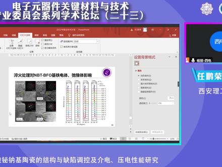 西安理工大学 任鹏荣-钛酸铋钠基陶瓷的结构与缺陷调控及介电、压电性能研究#西安理工大学#任鹏荣#科研云 #科技 #科研 #科普 #科学 #学习 #结构 #研究