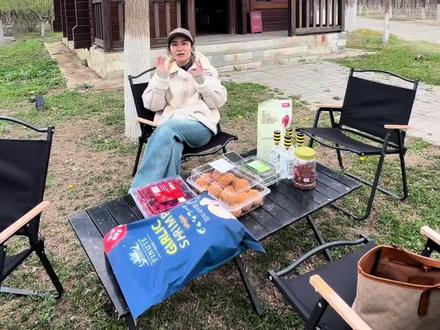 西青郊野公园木屋房车营地,这个季节快带孩子来这里度假吧!#天津 #露营 #天津旅游 #露营烧烤地点推荐 #天津露营