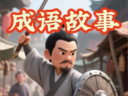 成语故事:自相矛盾#成语故事 #中国成语故事 #儿童绘本 #绘本故事 #儿童动画