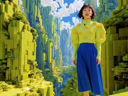 当圣诞老人开始摆烂,绿苹果人教我职场生存哲学! 笑死!在这个全是立方体的世界:
变红=变成靶子
变绿=生存智慧
#可灵AI #可灵音色可控 #配音演绎大赏 #脑洞 #抽象