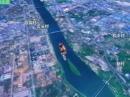 平陆运河建成后,柳州至北部湾水路有多远? 本期视频从柳州市开始,乘坐游船沿柳江、黔江、郁江、平陆运河模拟航行至北部湾钦州港,看看水路距离有多远#地图 #平陆运河 #柳州 #北部湾 #钦州