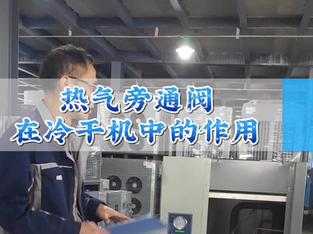 热气旁通阀在冷干机中作用#冷干机 #冷干机配件