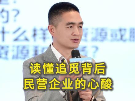 读懂追觅背后 民营企业的心酸#股权 #商业思维 #企业管理 #老板 #陶伯公