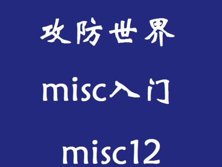 功夫再高也怕菜刀#misc入门 #攻防世界 #网络安全 #ctf入门