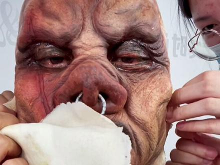 猪八戒开始卸妆了!其他妖怪卸妆更可怕?@抖音小助手