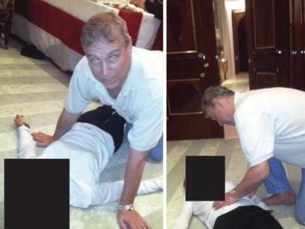 爱泼斯坦文件最新曝光,前英国王子安德鲁四肢着地,跪爬在女子身上