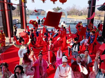 湖北仙桃沔阳小镇非遗贺岁闹新春#沔阳小镇第六届非遗民俗文化节#非遗贺岁沔阳有戏#武汉周边春节好去处#仙桃沔阳小镇新春狂欢#抖音新春吃喝玩乐节