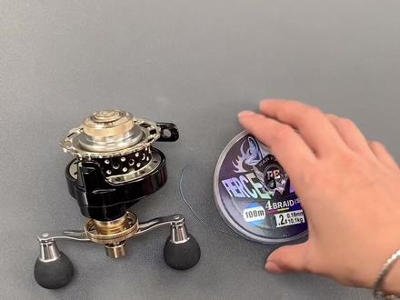 筏轮上线技巧分享#钓鱼 #渔具#筏钓 #筏轮上线