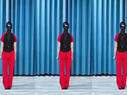 正能量弹跳舞《红旗的方向》#背面完整版 #济南朵朵原创