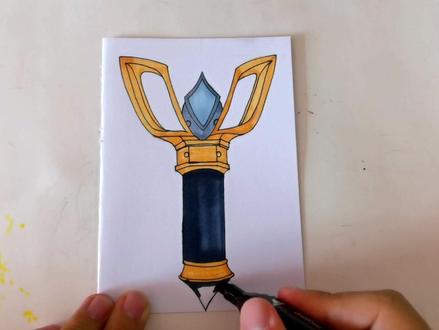 卡蜜拉变身器!神光棒!#奥特曼 #卡蜜拉 #迪迦奥特曼 #神光棒 #画画