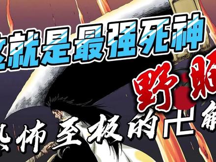 这就是最强死神恐怖至极的卍解“野晒”