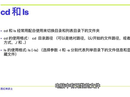 每天两分钟,轻松学shell脚本编程,目录文件浏览命令cd和ls