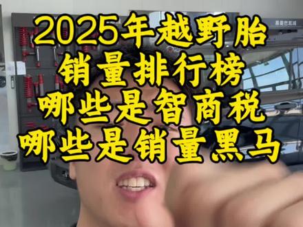 25年越野胎销量排行榜 #越野胎 #坦克300 #硬派越野 #玩的就是轱辘