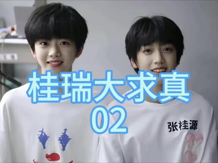 桂瑞大求真02(我眼中的桂瑞)#桂桂瑞瑞 #张桂源张函瑞