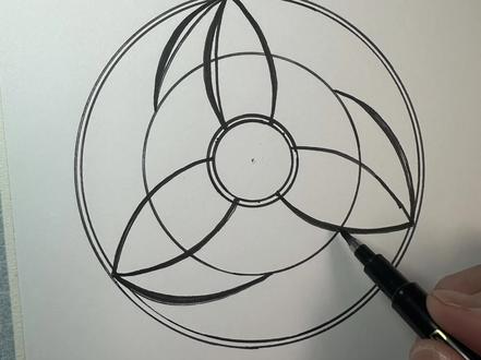 神威卡卡西怎么就成了族树顺顺东这又是什么梗? 写轮眼画法教程。#手绘 #绘画过程 #写轮眼 #万花筒写轮眼 #跟着抖音学画画