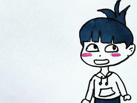 不要欺负小舞 #简笔画